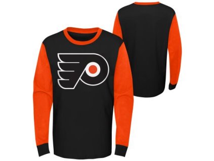 Dětské tričko Philadelphia Flyers NHL Scoring Chance Crew Neck LS dlouhý rukáv
