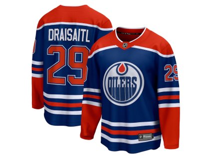 Pánský dres Edmonton Oilers NHL Leon Draisaitl #29 Breakaway Alternate Jersey