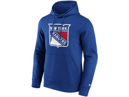 Pánská mikina New York Rangers NHL Primary Logo Graphic Hoodie