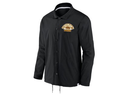 Pánská bunda Boston Bruins NHL Mens True Classics Varsity Coach'S Jacket
