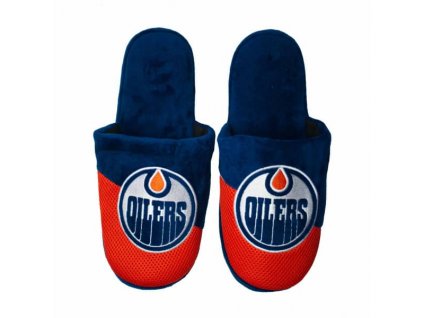 Pánske pantofle Edmonton Oilers Team Logo Staycation Slipper