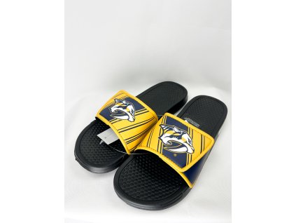 Pánské pantofle Nashville Predators NHL Legacy Velcro Sport Slide Slipper