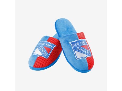 Pánské pantofle New York Rangers NHL Team Logo Staycation Slipper