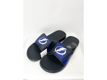 Pánské pantofle Tampa Bay Lightning NHL Legacy Velcro Sport Slide Slipper