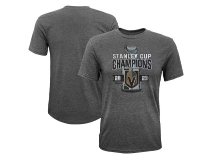 Dětské tričko Vegas Golden Knights NHL 2023 Stanley Cup Champions Tri-Blend