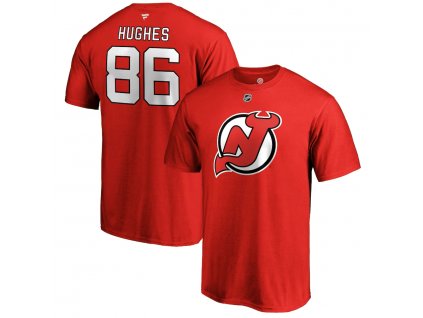 New Jersey Devils #86 Jack Hughes Green Men's Adidas 2020-21