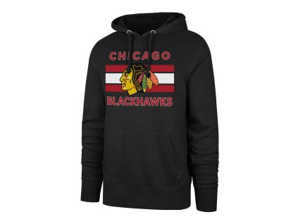 Pánská mikina Chicago Blackhawks NHL ’47 BURNSIDE Pullover Hood