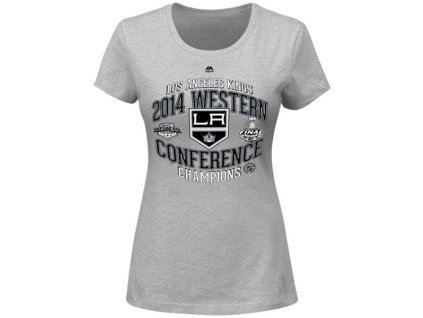 Dámské tričko Los Angeles Kings NHL 2014 Western Conference Champions Five Hole