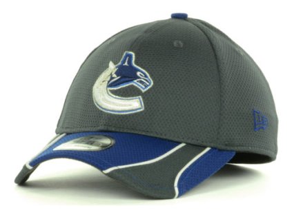 Pánská kšiltovka Vancouver Canucks NHL Training 39THIRTY - šedá