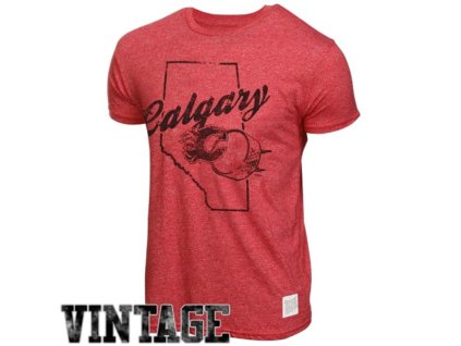 Pánské tričko Calgary Flames NHL Mock Twist