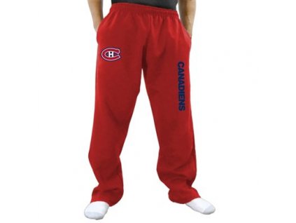 Tepláky Montreal Canadiens Two Hit Fleece Pants - červené