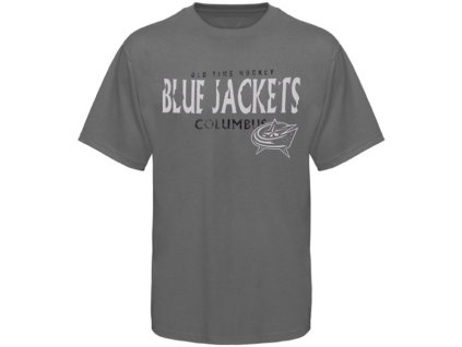 Pánské tričko - Charcoal St. Croix- Columbus Blue Jackets NHL