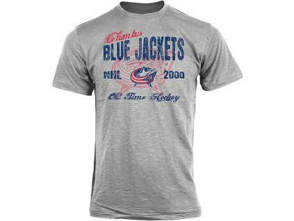 Pánské tričko - Wrenched Slub - Columbus Blue Jackets NHL