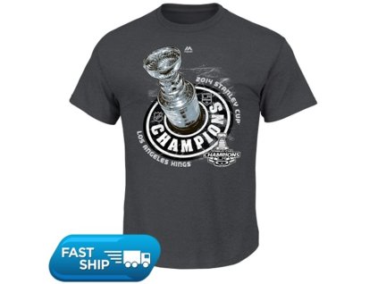 Pánské tričko Los Angeles Kings NHL 2014 Stanley Cup Locker Room