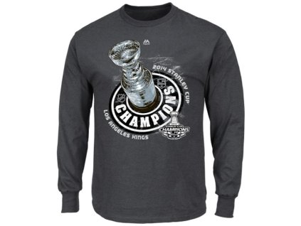 Pánské tričko Los Angeles Kings NHL 2014 Stanley Cup Locker Room - dlouhý rukáv