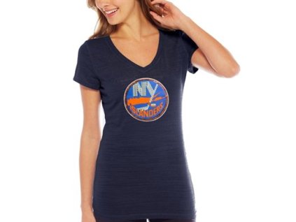Dámské tričko New York Islanders NHL Sequin Logo