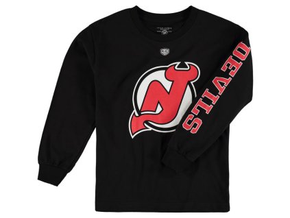Dětské tričko New Jersey Devils NHL Old Time Hockey Two Hit Long Sleeve