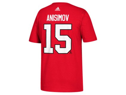Pánské tričko #15 Artem Anisimov Chicago Blackhawks NHL