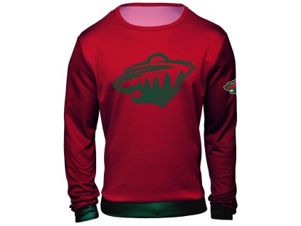 Pánská mikina Minnesota Wild NHL Static Rain