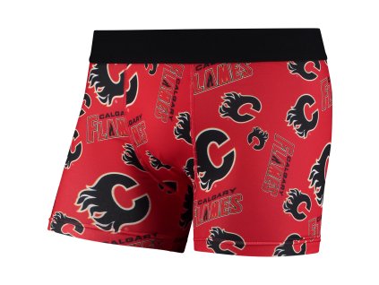 Pánské boxerky Calgary Flames NHL Repeat Logo Compression