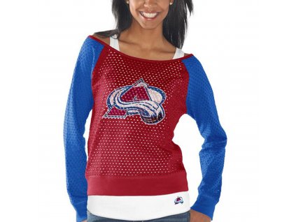 Set dámských triček Colorado Avalanche Holey Long Sleeve Top and Tank Top II Set