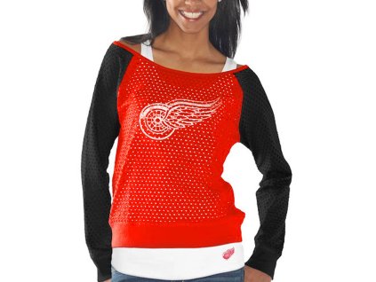 Set dámských triček Detroit Red Wings NHL Holey Long Sleeve Top and Tank Top II Set