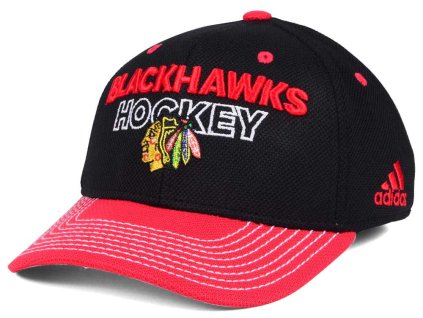 Pánská Kšiltovka Chicago Blackhawks NHL adidas Locker Room Structured Flex Cap
