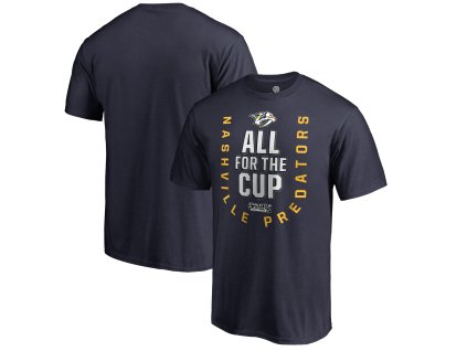 Tričko Nashville Predators 2018 Stanley Cup Playoffs Bound Behind The Net