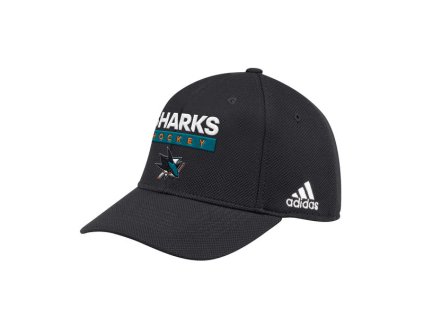 Pánská kšiltovka San Jose Sharks NHL 2018 Stanley Cup Playoffs Bound Sidepatch Flex