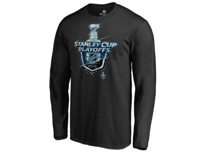 Pánské tričko 2018 Stanley Cup Playoffs Bound Logo Long Sleeve