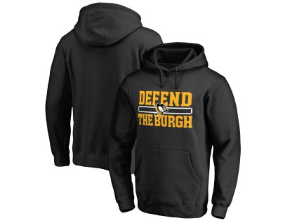 Pánská mikina Pittsburgh Penguins NHL Hometown Collection Defend Pullover Hoodie