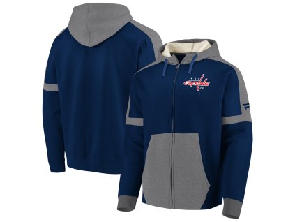 Pánská mikina Washington Capitals NHL Iconic Fleece Full-Zip Hoodie