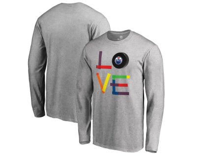 Tričko Edmonton Oilers Hockey Is For Everyone Love Square