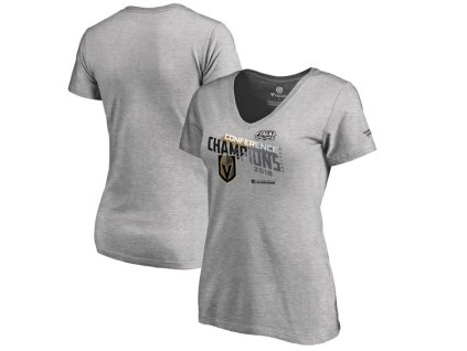Dámské tričko Vegas Golden Knights NHL 2018 Western Conference Champions Locker Room Chip Pass
