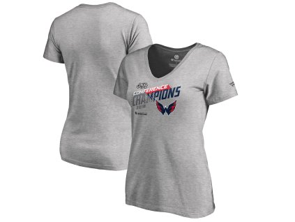 Dámské tričko Washington Capitals NHL 2018 Eastern Conference Champions Locker Room Chip Pass