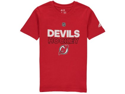 Dětské tričko New Jersey Devils NHL Adidas Authentic Ice