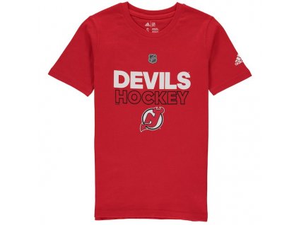 Detské Tričko New Jersey Devils Adidas Authentic Ice