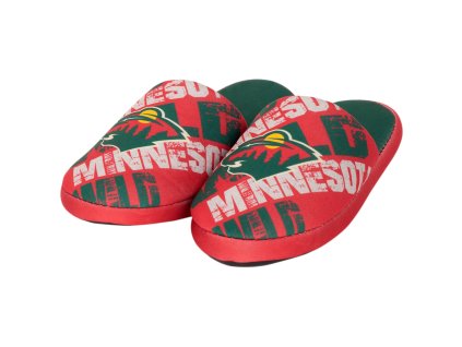 Dětské pantofle Minnesota Wild NHL Digital Print