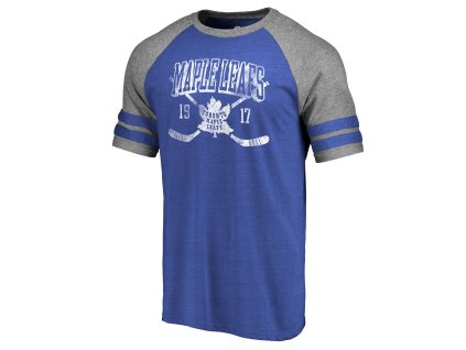 Pánské tričko Toronto Maple Leafs NHL Line Shift Tri-Blend