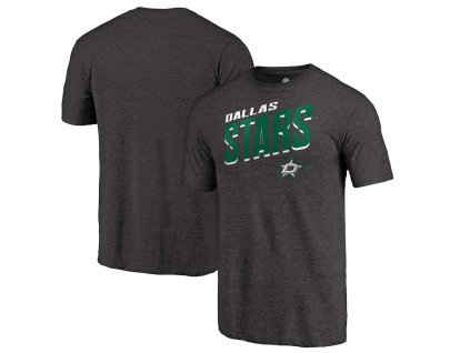 Pánské tričko Dallas Stars NHL Slant Strike Tri-Blend