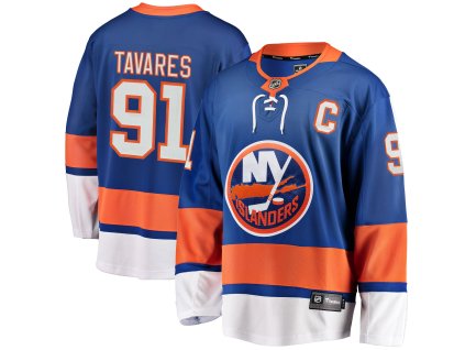 Pánský dres New York Islanders NHL #91 John Tavares Fanatics Branded Breakaway Home