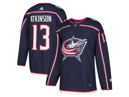 Dres Columbus Blue Jackets #13 Cam Atkinson adizero Home Authentic Player Pro