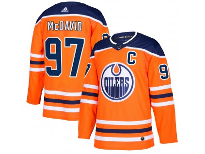 Dres Edmonton Oilers #97 Connor McDavid adizero Home Authentic Player Pro