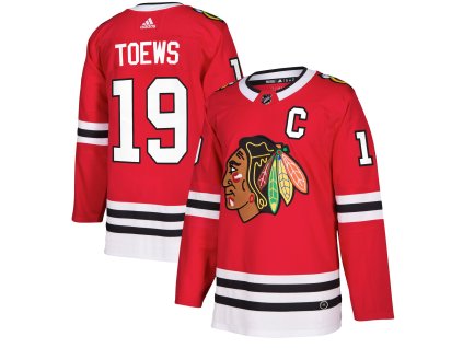 Pánský dres Chicago Blackhawks NHL #19 Jonathan Toews adizero Home Authentic Player Pro