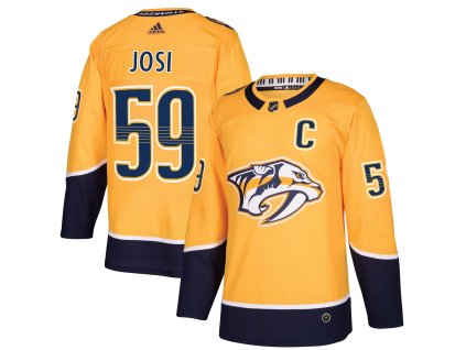 Dres Nashville Predators #59 Roman Josi adizero Home Authentic Player Pro