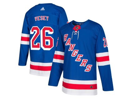 Pánský dres New York Rangers NHL #26 Jimmy Vesey adizero Home Authentic Player Pro