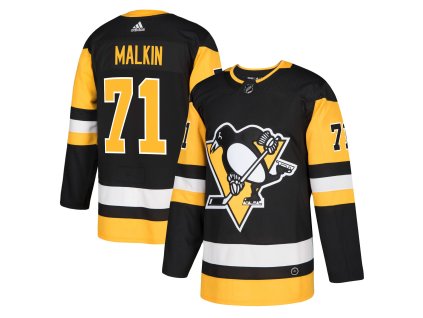 Dres Pittsburgh Penguins #71 Evgeni Malkin adizero Home Authentic Player Pro