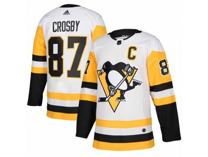 Dres Pittsburgh Penguins #87 Sidney Crosby adizero Away Authentic Player Pro