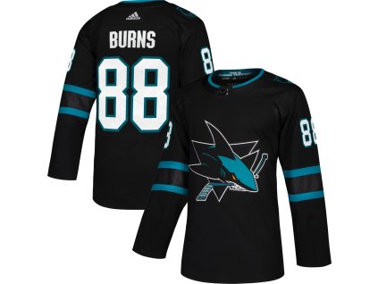 Pánský dres San Jose Sharks NHL #88 Brent Burns adizero Alternate Authentic Player Pro