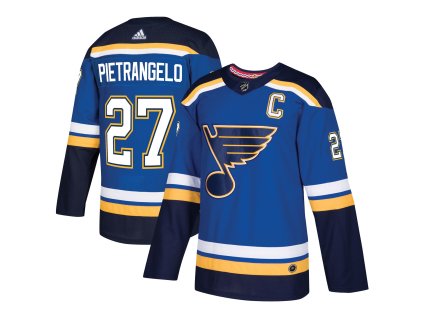 Pánský dres St. Louis Blues NHL #27 Alex Pietrangelo adizero Home Authentic Player Pro